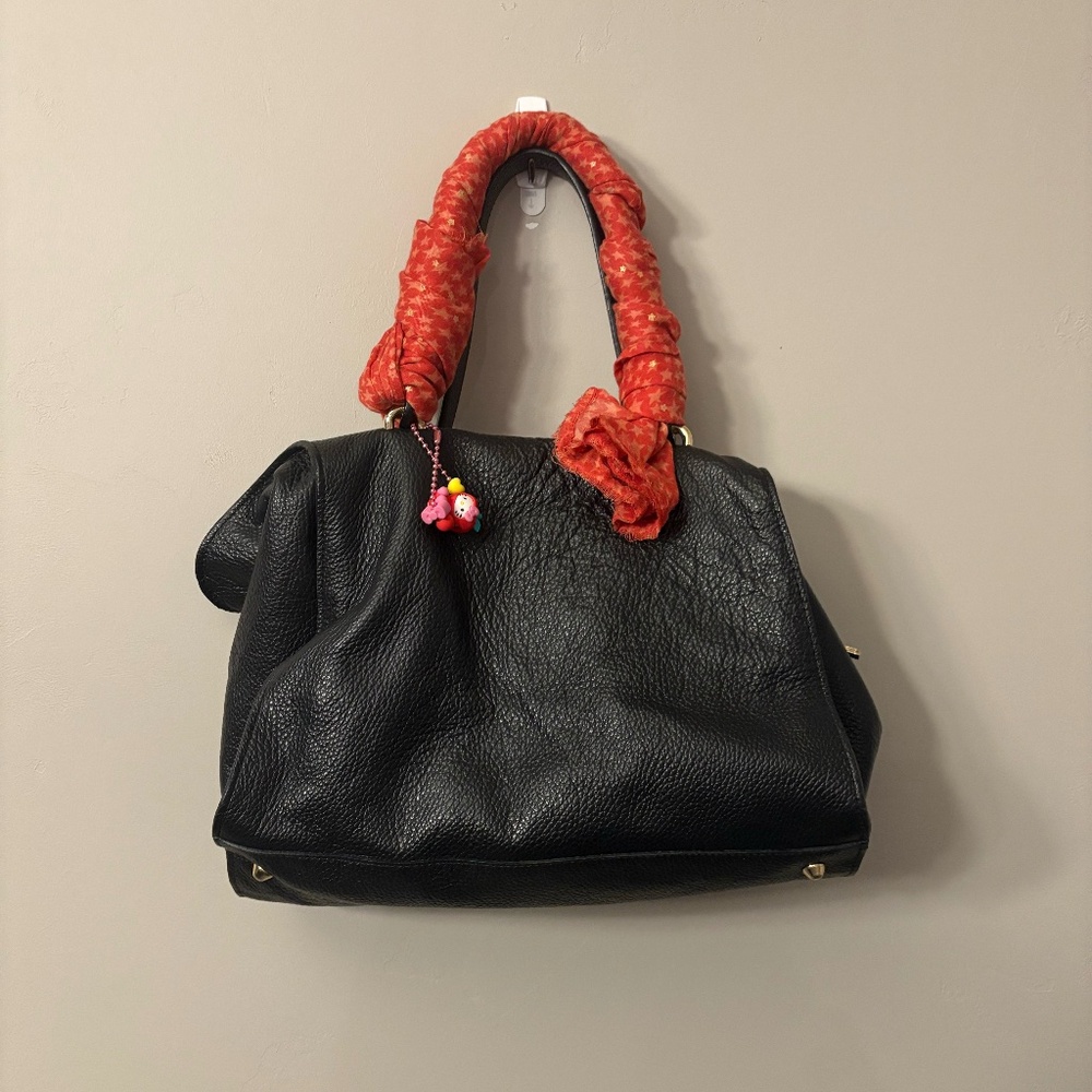 Black Leather Bag